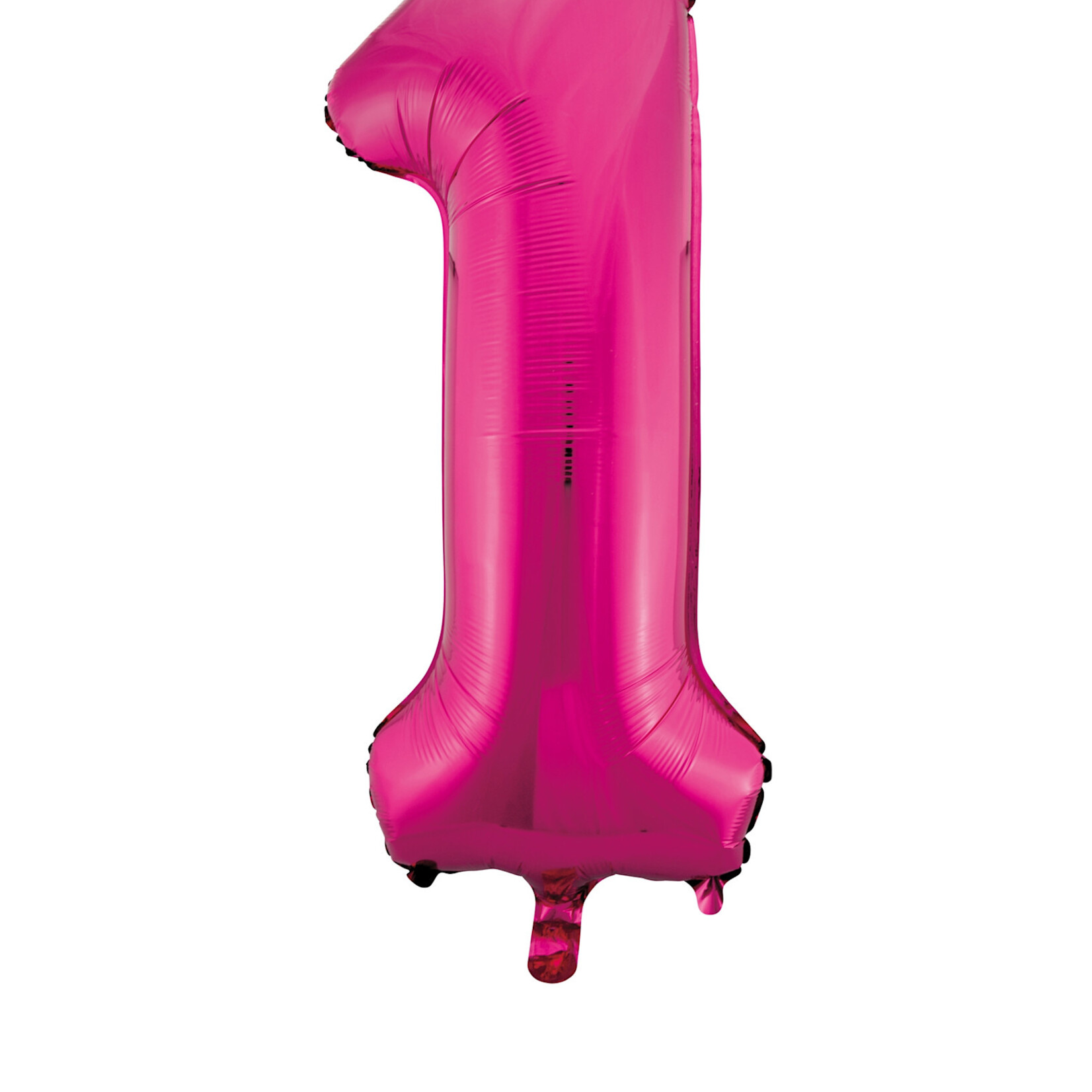 34" FUSCHIA FOIL BALLOON NUMBER-1