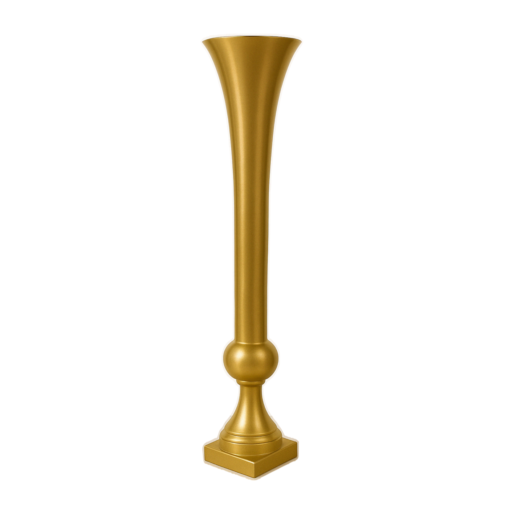 QUALITY WHOLESALE 39.25” GOLD METAL MAJESTICAL URN