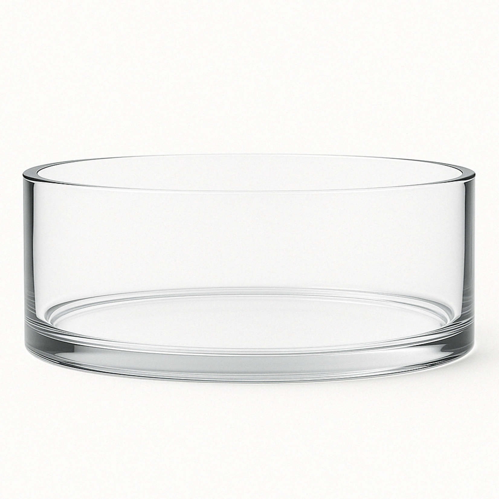 QUALITY WHOLESALE 4"H X 10"D LOW ROUND CYLINDER Dish