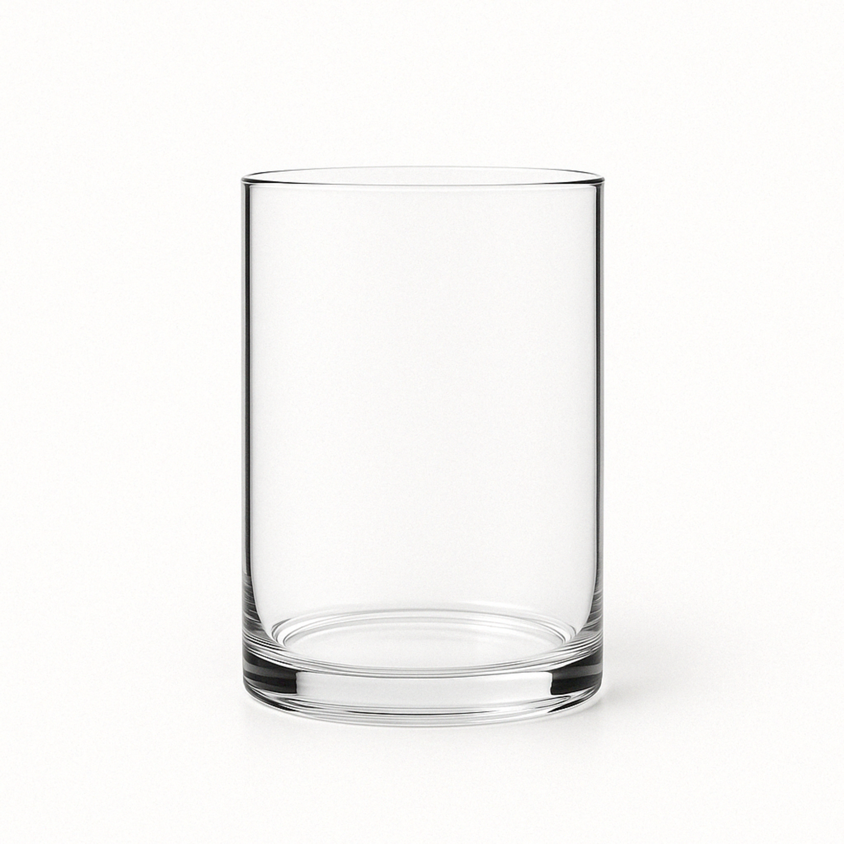 4" OPEN TALL GLASS CYLINDER
