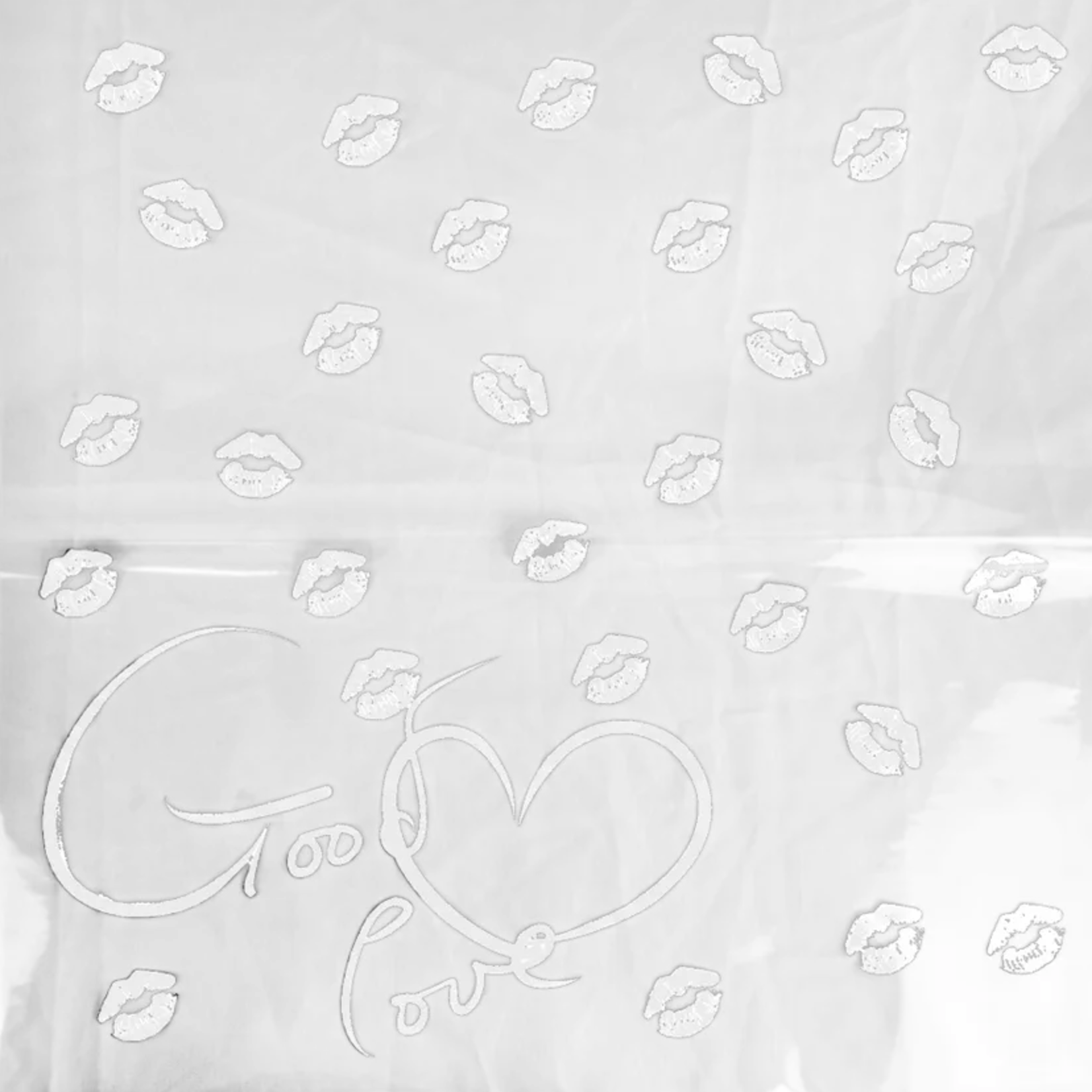 22.5" x 22.5" WHITE HEART FLOWER PAPER 20pk,