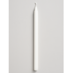12" WHITE TAPER CANDLE 12PK