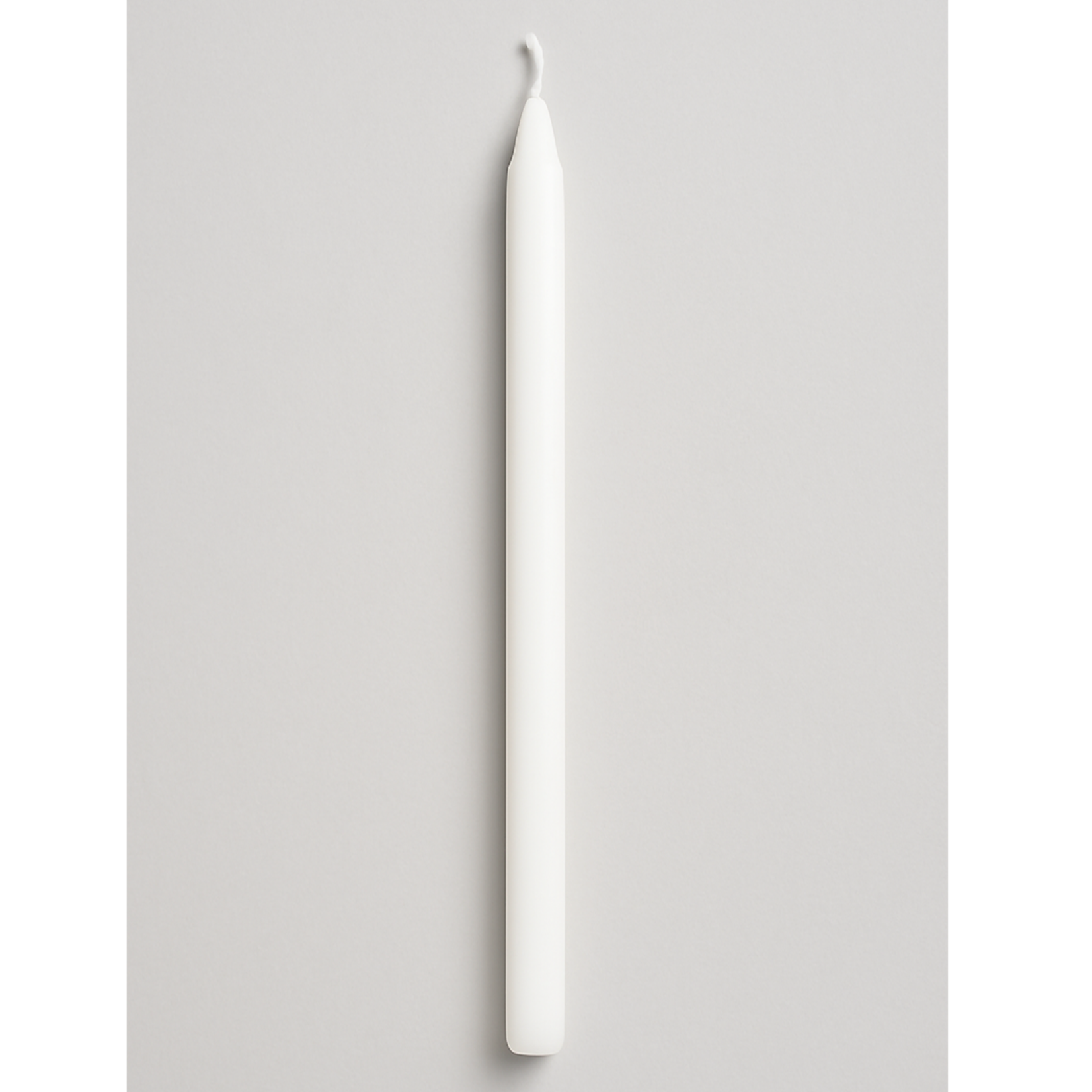 12" WHITE TAPER CANDLE 12PK