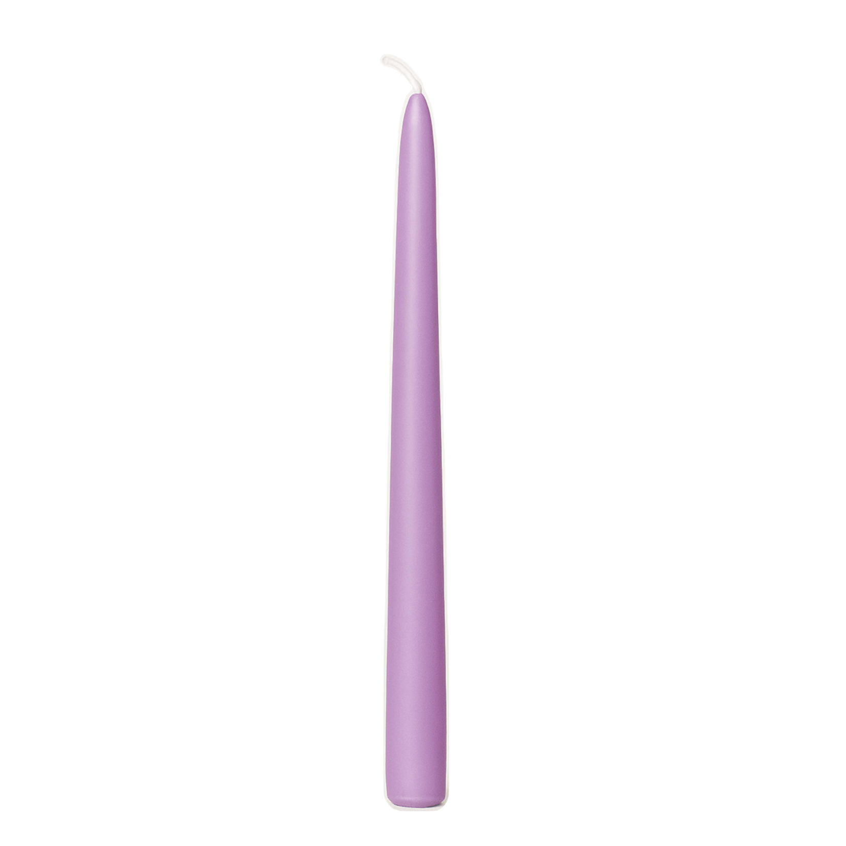 Taper Candles (Cello Wrapped) 12 INCH  PALE LAVENDER