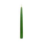 Taper Candles (Cello Wrapped) 12 INCH  HOLIDAY GREEN