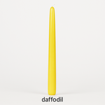 Taper Candles (Cello Wrapped) 12 INCH  DAFFODIL