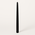 Taper Candles (Cello Wrapped) 12 INCH  BLACK
