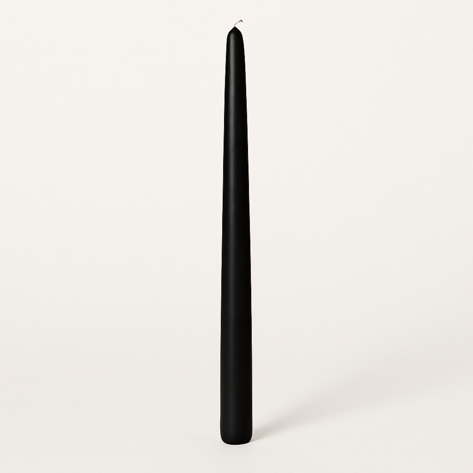Taper Candles (Cello Wrapped) 12 INCH  BLACK