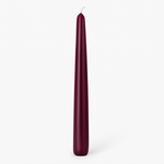 Taper Candles (Cello Wrapped) 12 INCH  BURGUNDY