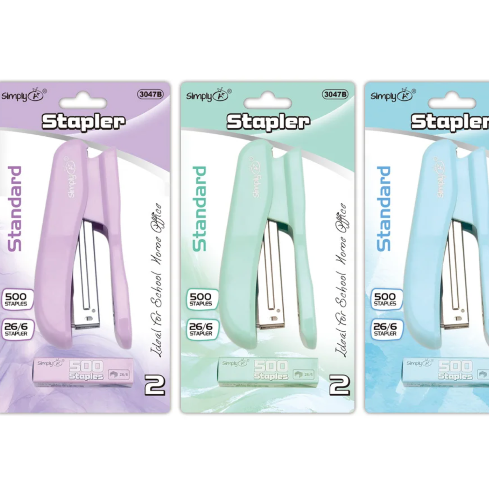 MACARON STAPLER  W 500 STAPLES.  ND