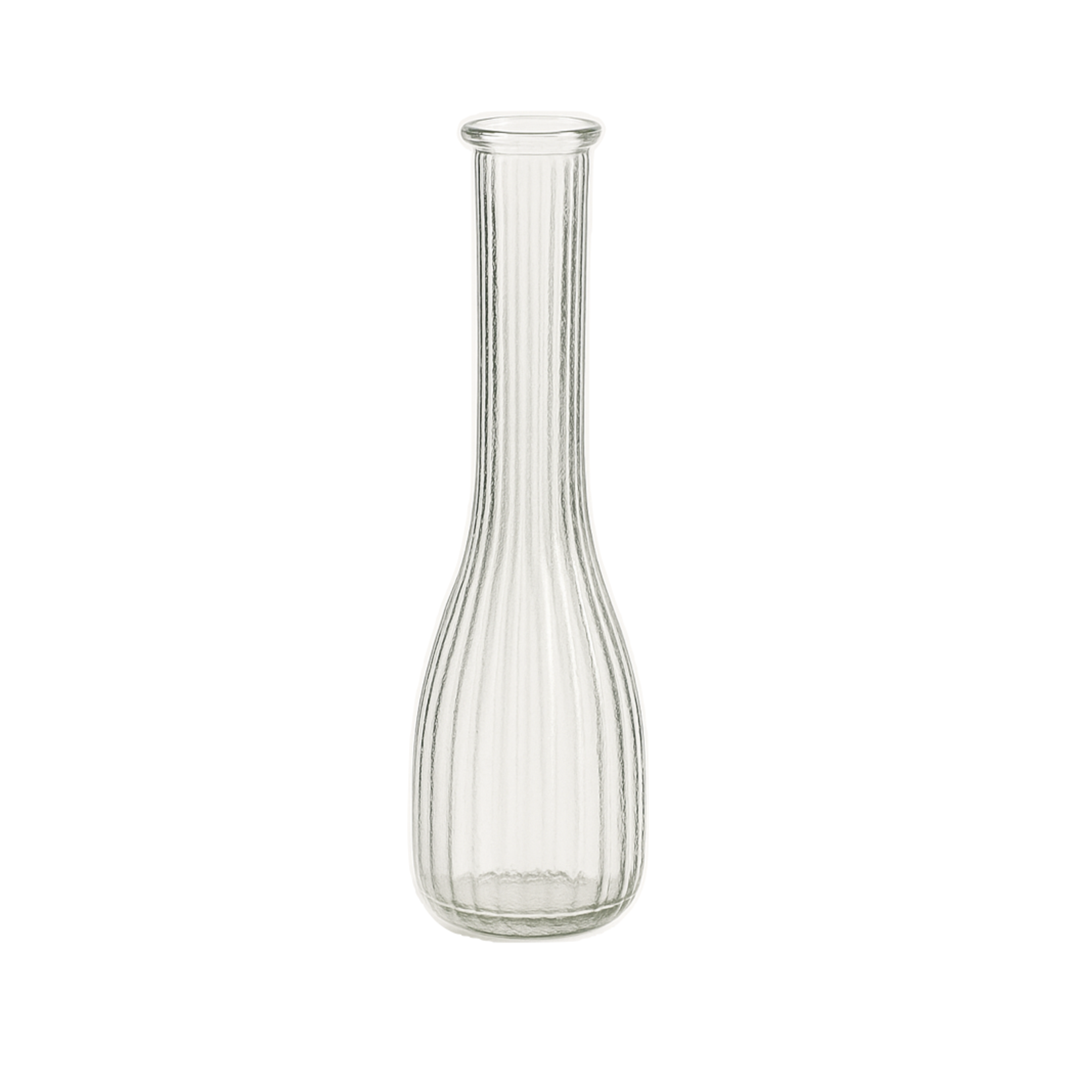 QUALITY WHOLESALE 9"H CLEAR GLASS BUDVASE