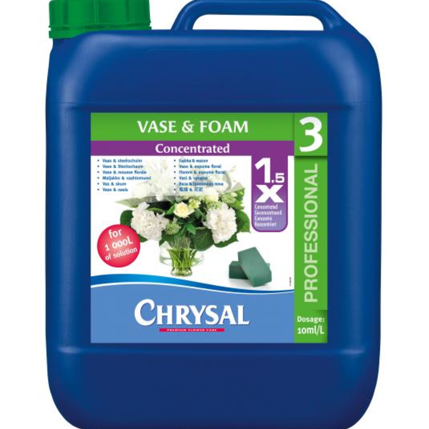Chrysal Clear Professional #3 Vase Solution