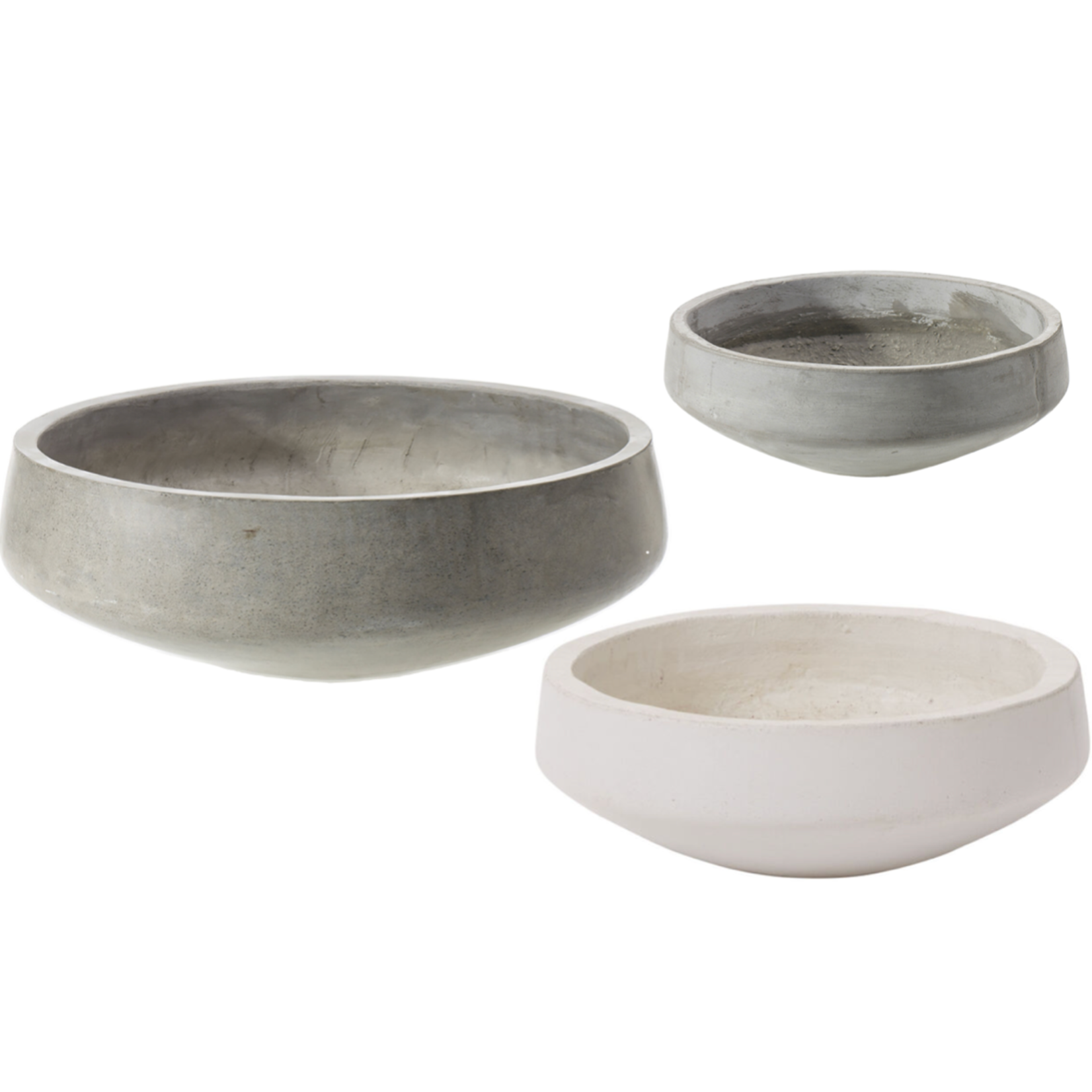 NEWPORT CONCRETE LOW BOWL
