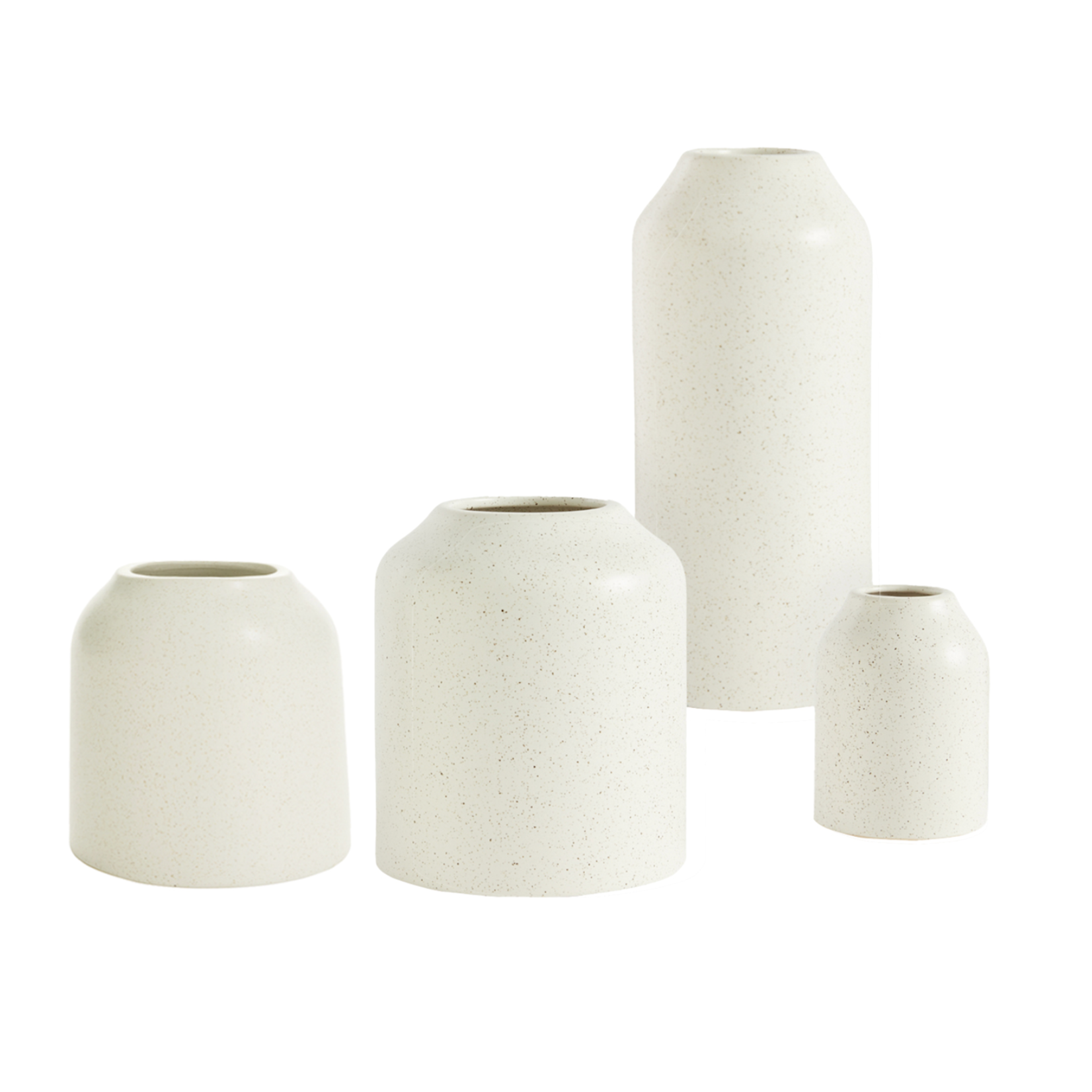 CERAMIC FLYNN VASE WHITE