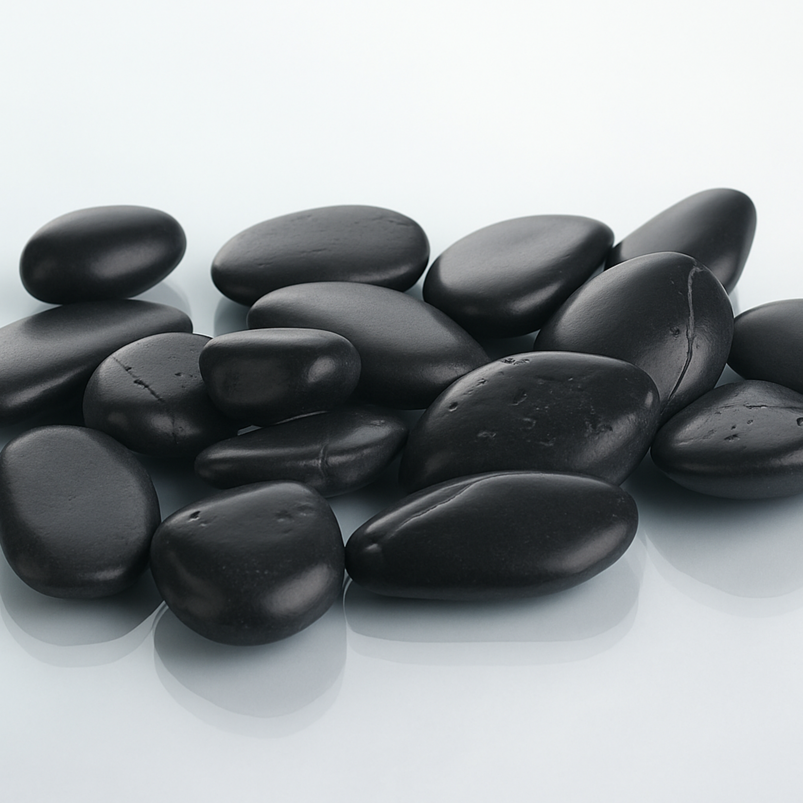 BLACK River Rocks (10lbs/bag)