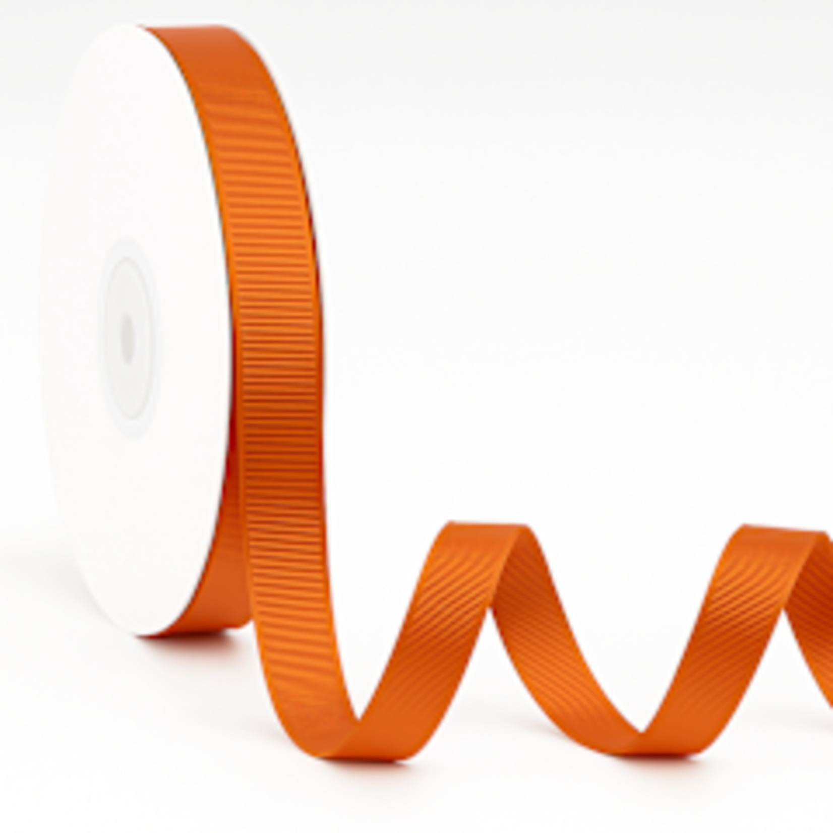 1/4" ORANGE GROSGRAIN RIBBON, 50 YDS, NO DISCOUNT