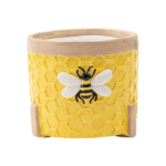 4"h x 4.25" LARGE HONEYBEE PLANTER