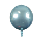 8'' ORB BLUE SPHERE BALLOON-BLUE