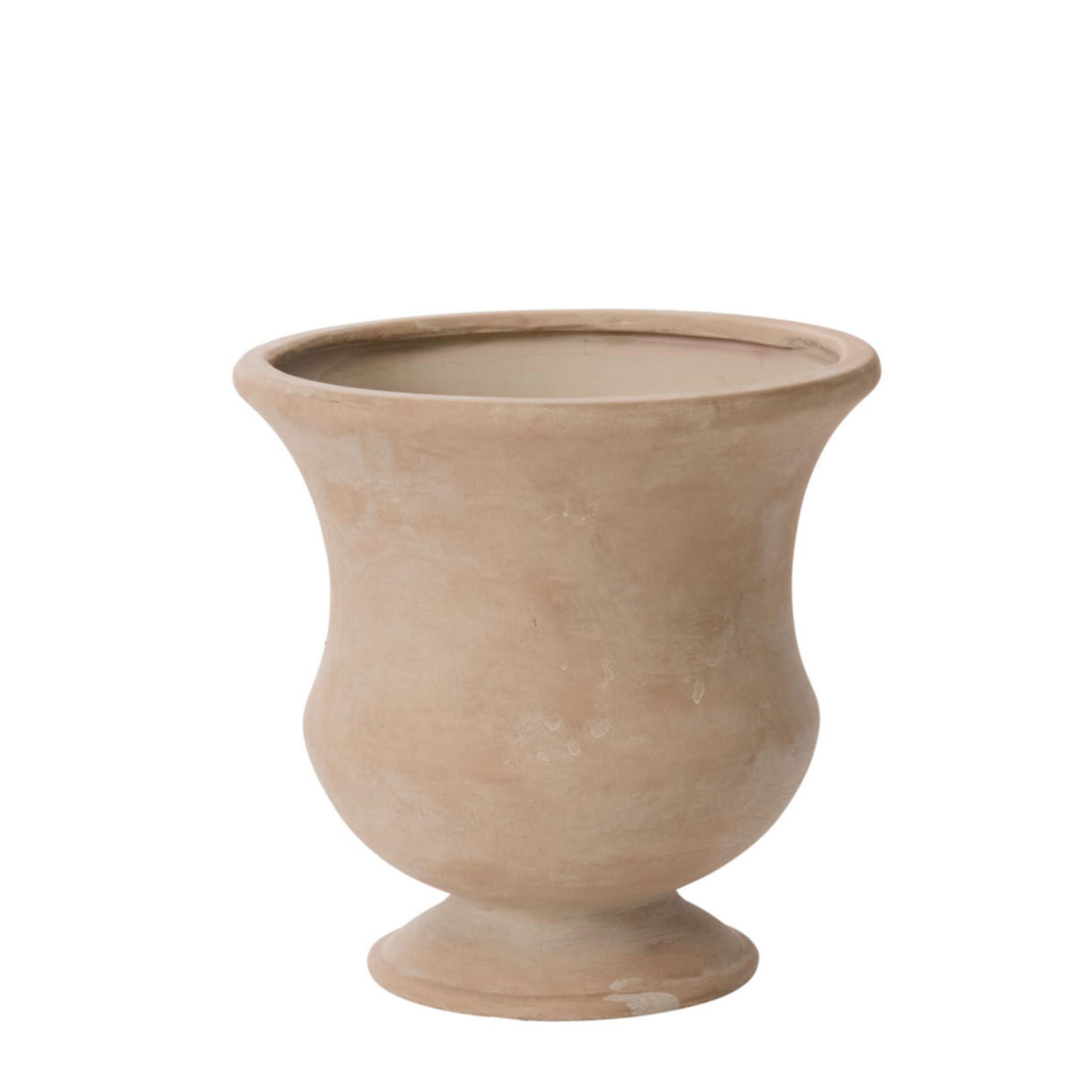 8” X 8” LIGHT PINK CERAMIC WALLACE URN