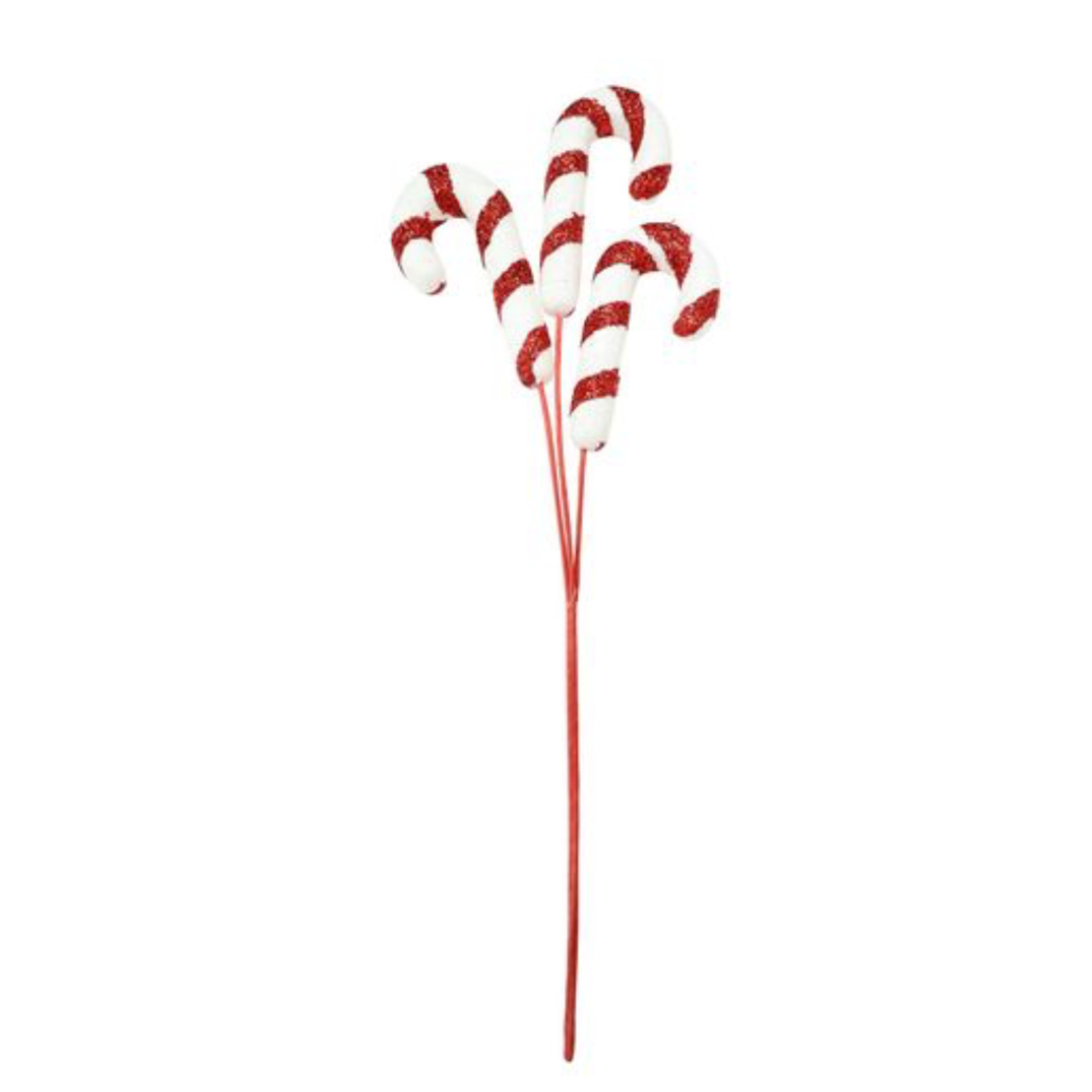 18" GLITTER CANDY CANE, REG $5.99. ND