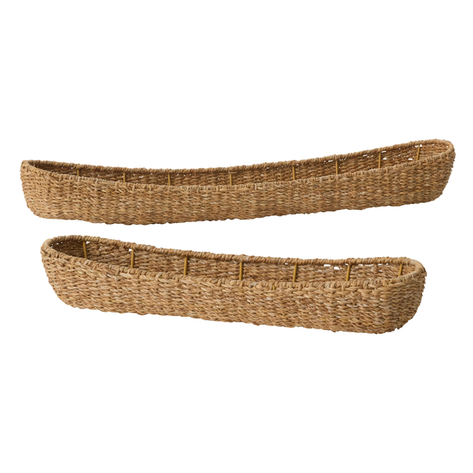 NATURAL BROWN LONG COLLECTIVE BASKET