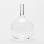 9.5”H X 7” GLASS BUD VASE