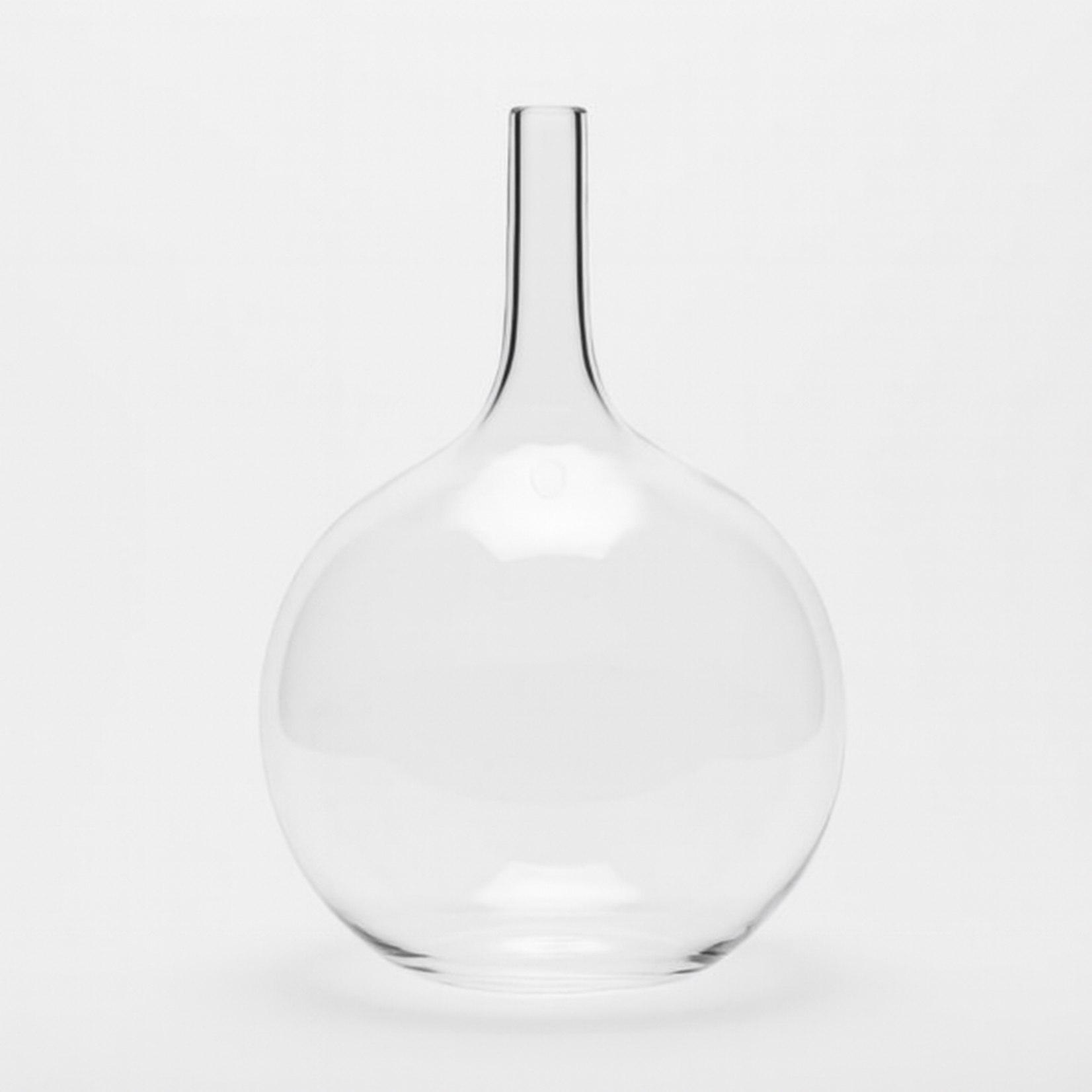 9.5”H X 7” GLASS BUD VASE