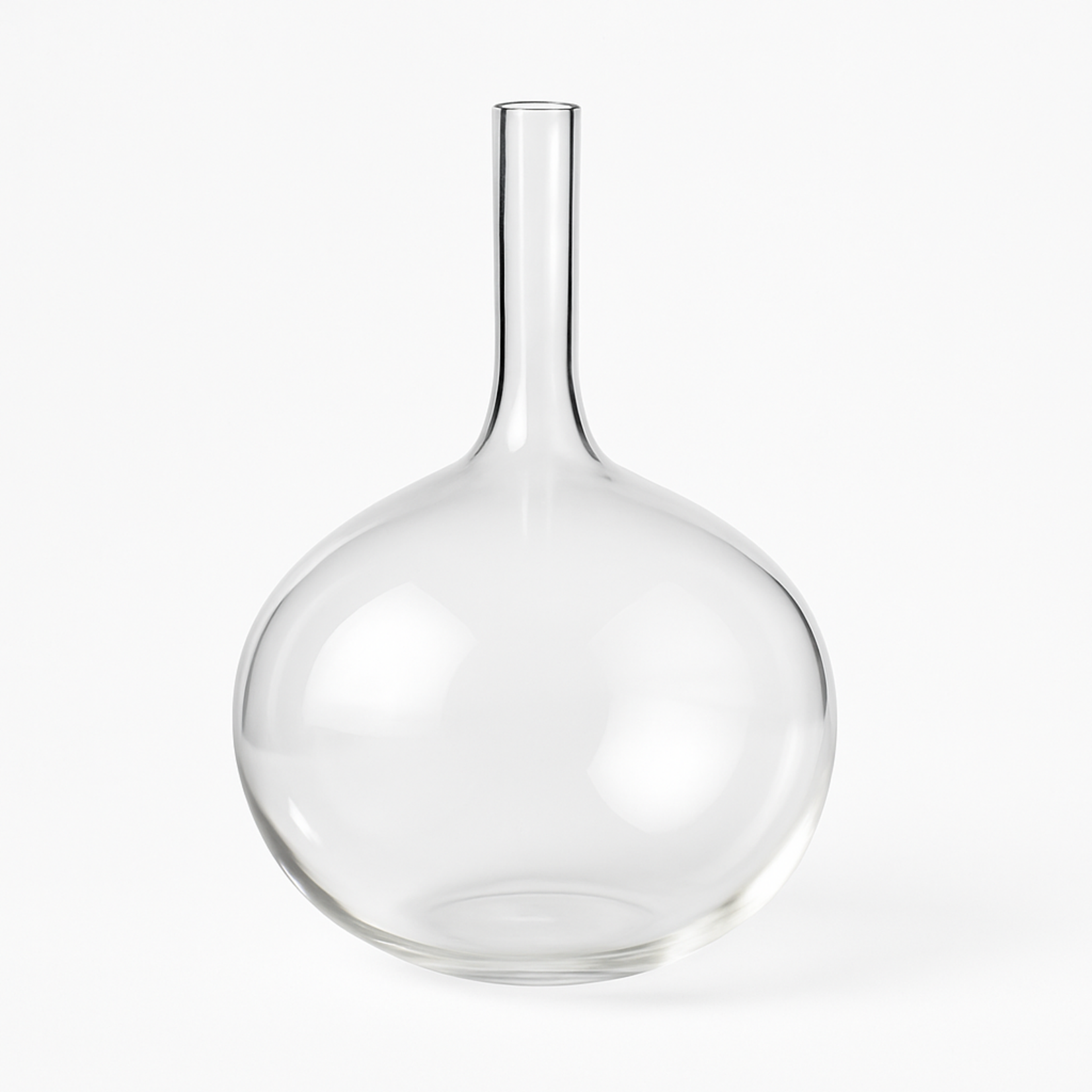 7”H X 5” GLASS BUD VASE