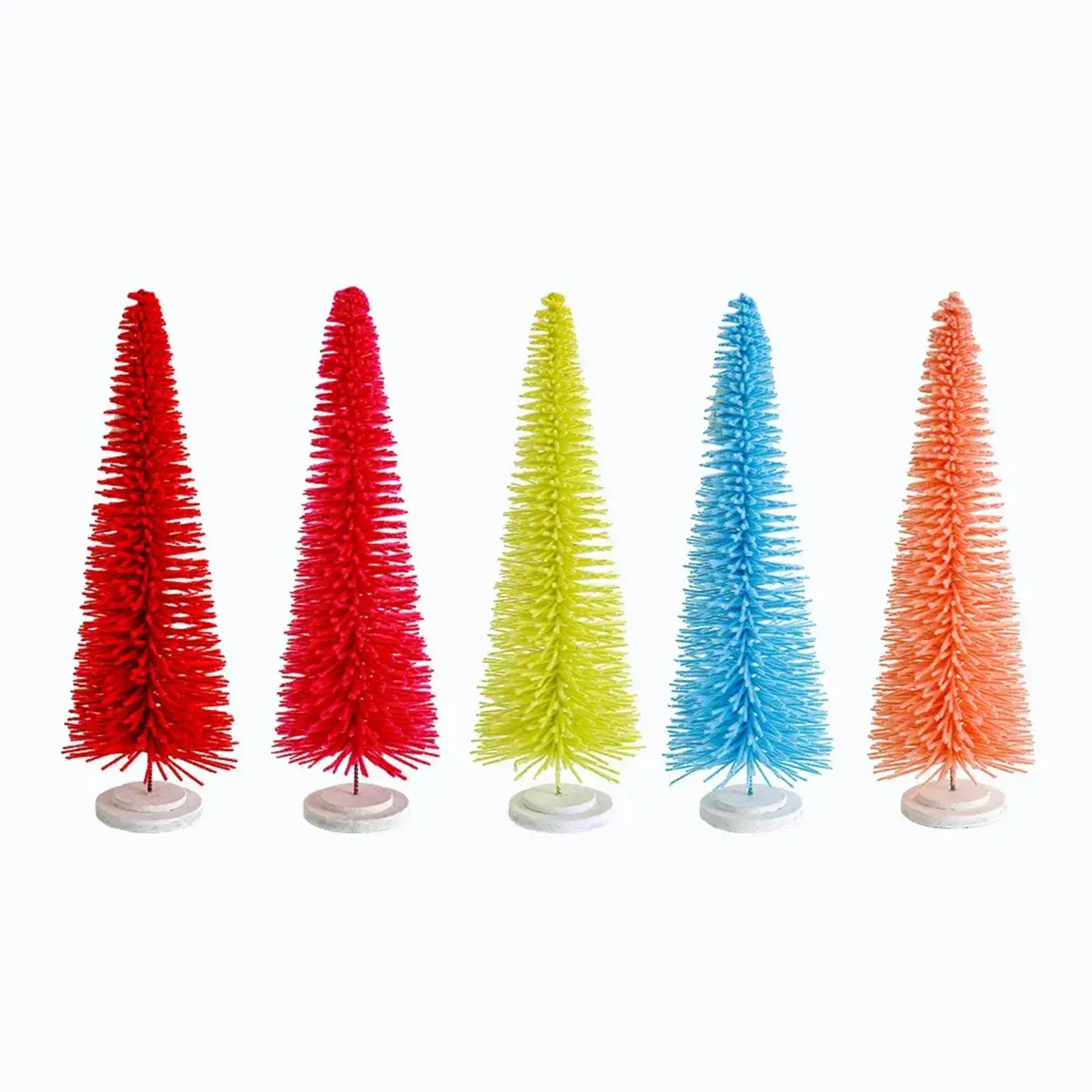 16.5”H X 6.25” BRUSHED BOTTLE CHRISTMAS TREE (PRICE PER EACH, BOX HAS ASSORTMENT)
