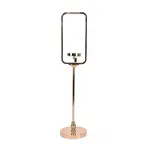 36”H X 6”  CANDLE HOLDER WITH USB BATTERY POWERED LED LIGHT