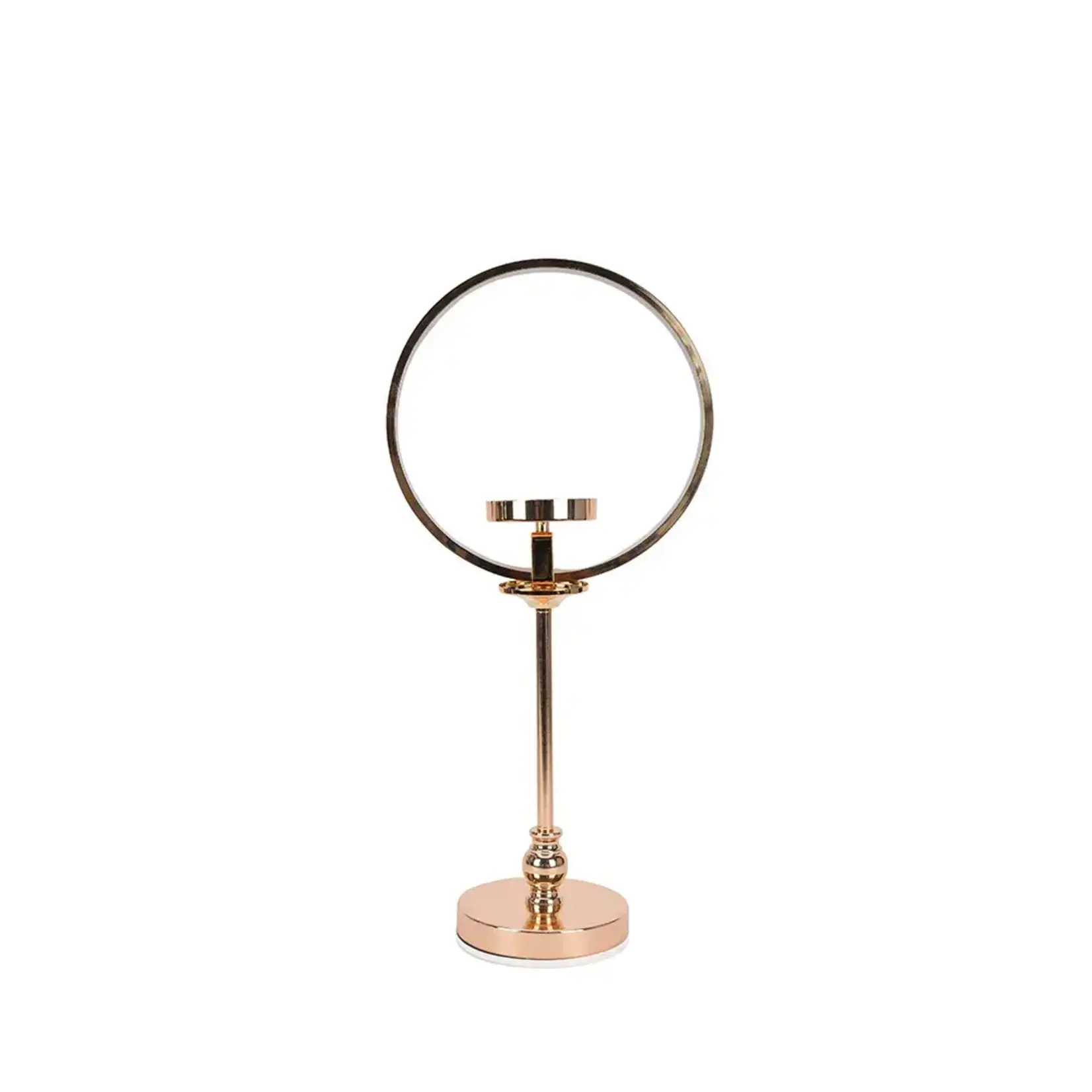 25”H X 12”  CANDLE HOLDER WITH USB BATTERY POWERED LED LIGHT