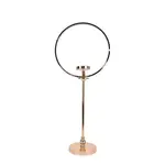 36.5”h x 12” CANDLE HOLDER WITH USB BATTERY POWERED LED LIGHT