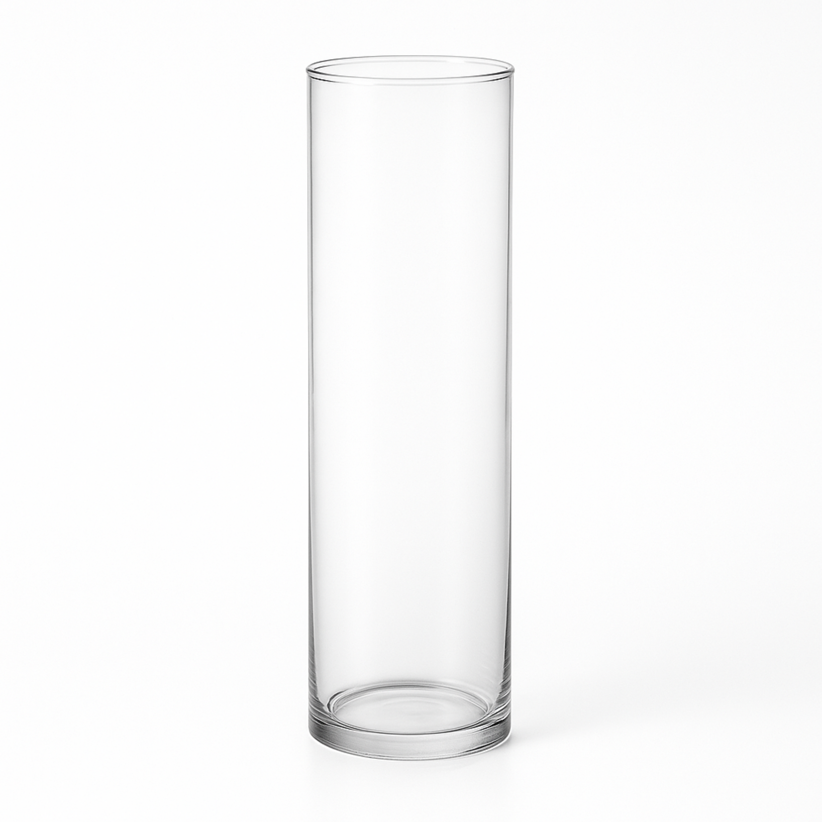 3.5"D CLEAR GLASS CYLINDER