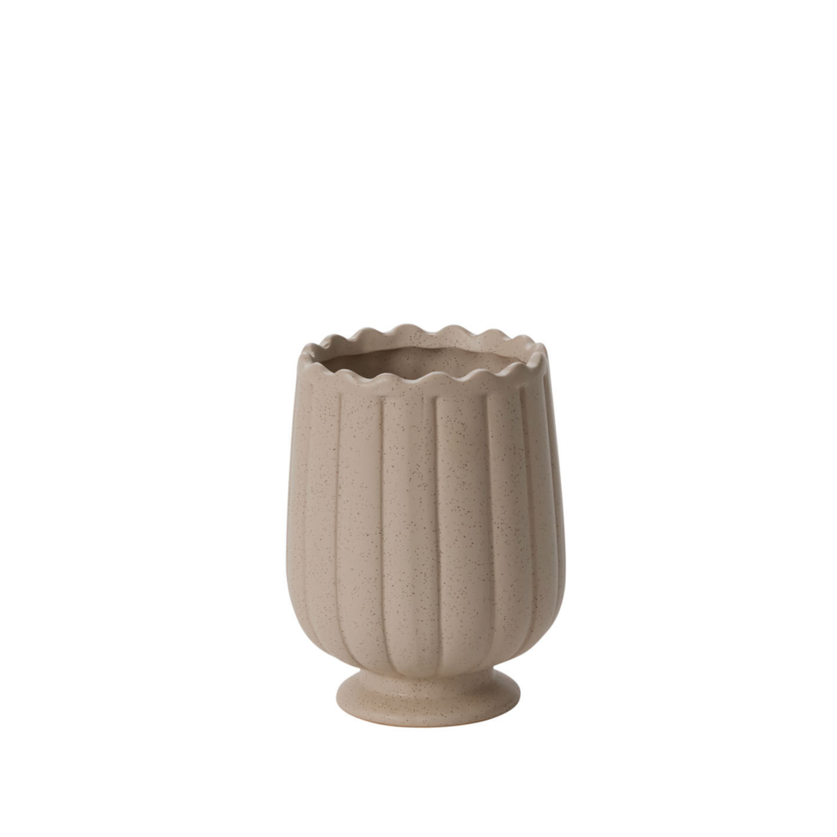 OFF-WHITE ANDENO PEDESTAL VASE