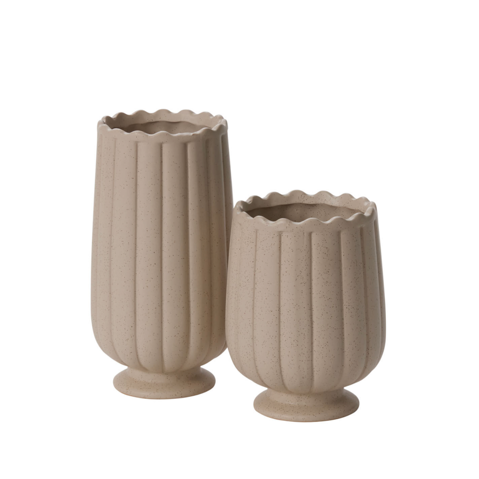 OFF-WHITE ANDENO PEDESTAL VASE