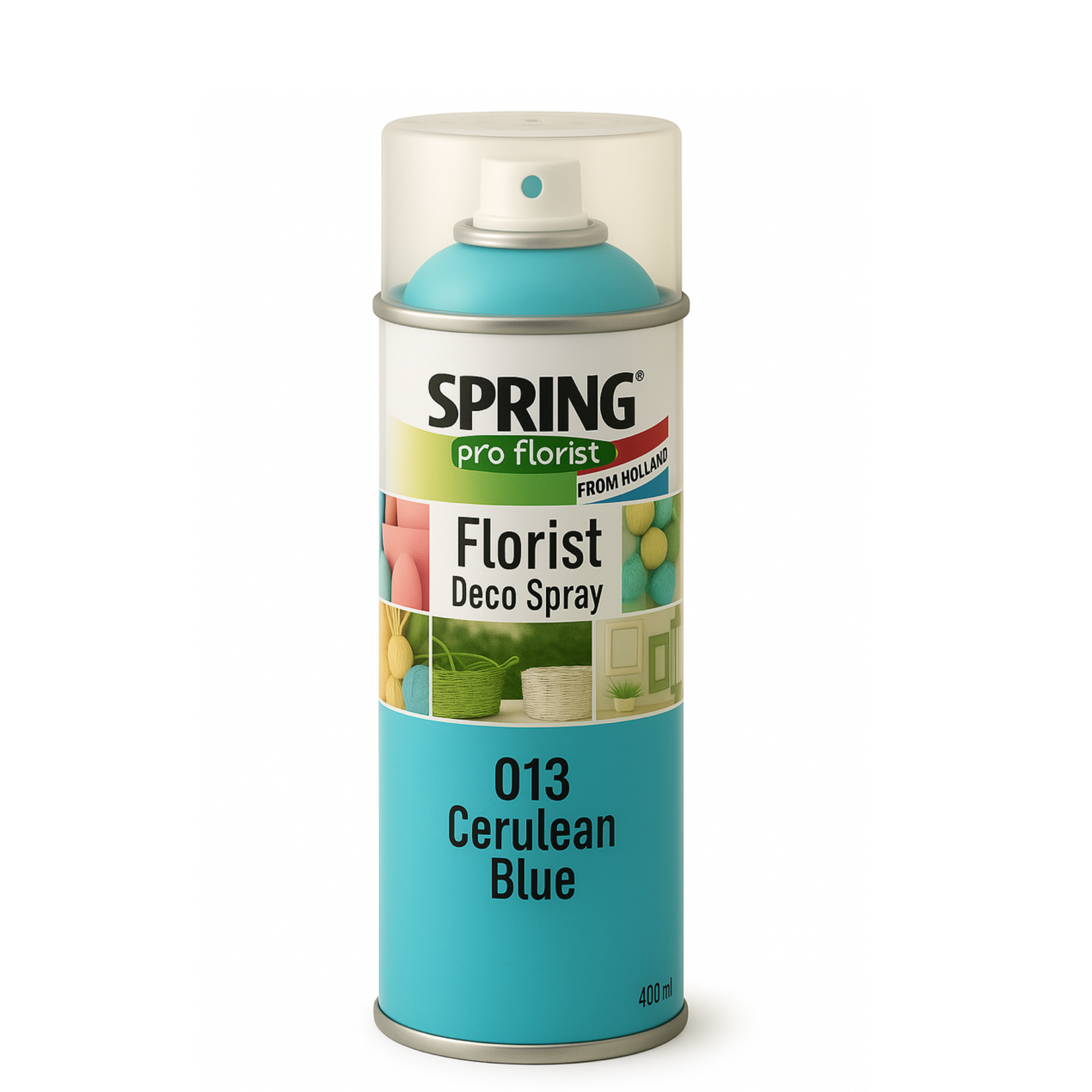 013 CERULEAN BLUE SPRING DECO FLORAL SPRAY PAINT 400ml