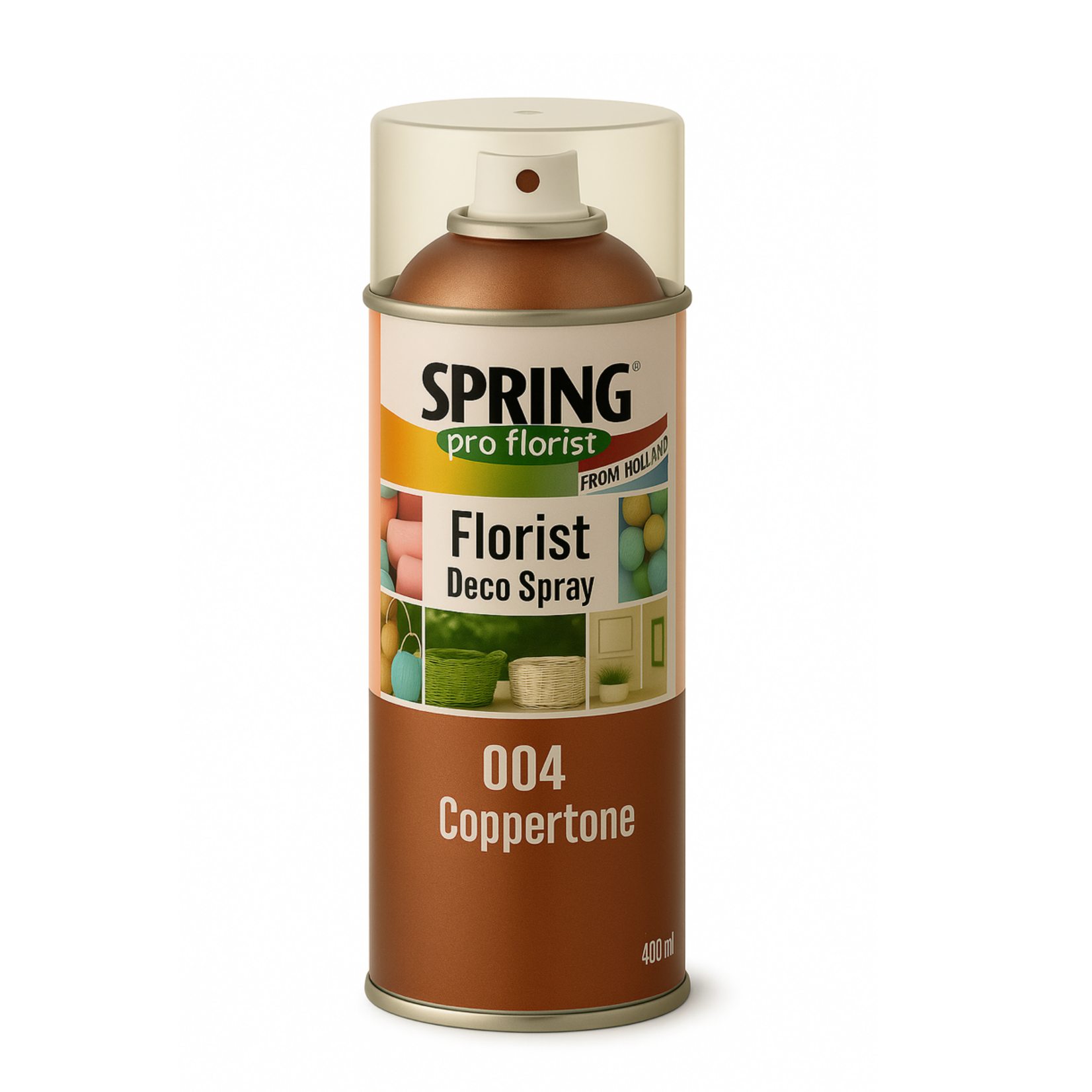 004 COPPERTONE SPRING DECO FLORAL SPRAY PAINT 400ml