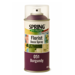 051 BURGUNDY SPRING DECO FLORAL SPRAY PAINT 400ml