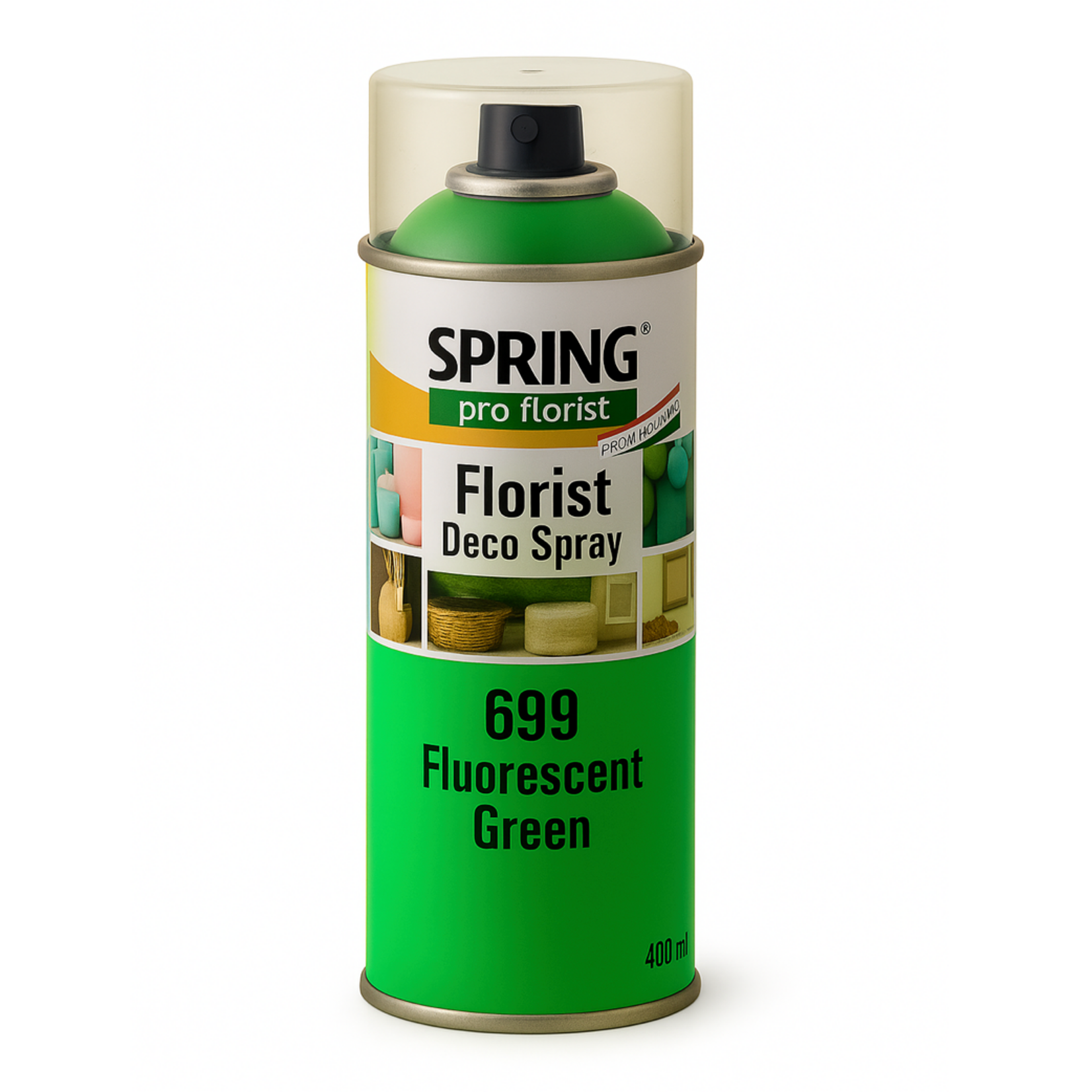 699 FLUORESCENT GREEN SPRING DECO FLORAL SPRAY PAINT 400ml