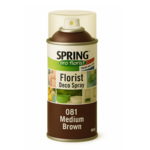 081 MEDIUM BROWN SPRING DECO FLORAL SPRAY PAINT 400ml