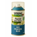 043 PEACOCK BLUE SPRING DECO FLORAL SPRAY PAINT 400ml