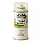 020 SOFT WHITE SPRING DECO FLORAL SPRAY PAINT 400ml