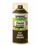 037 DARK BROWN SPRING DECO FLORAL SPRAY PAINT 400ml