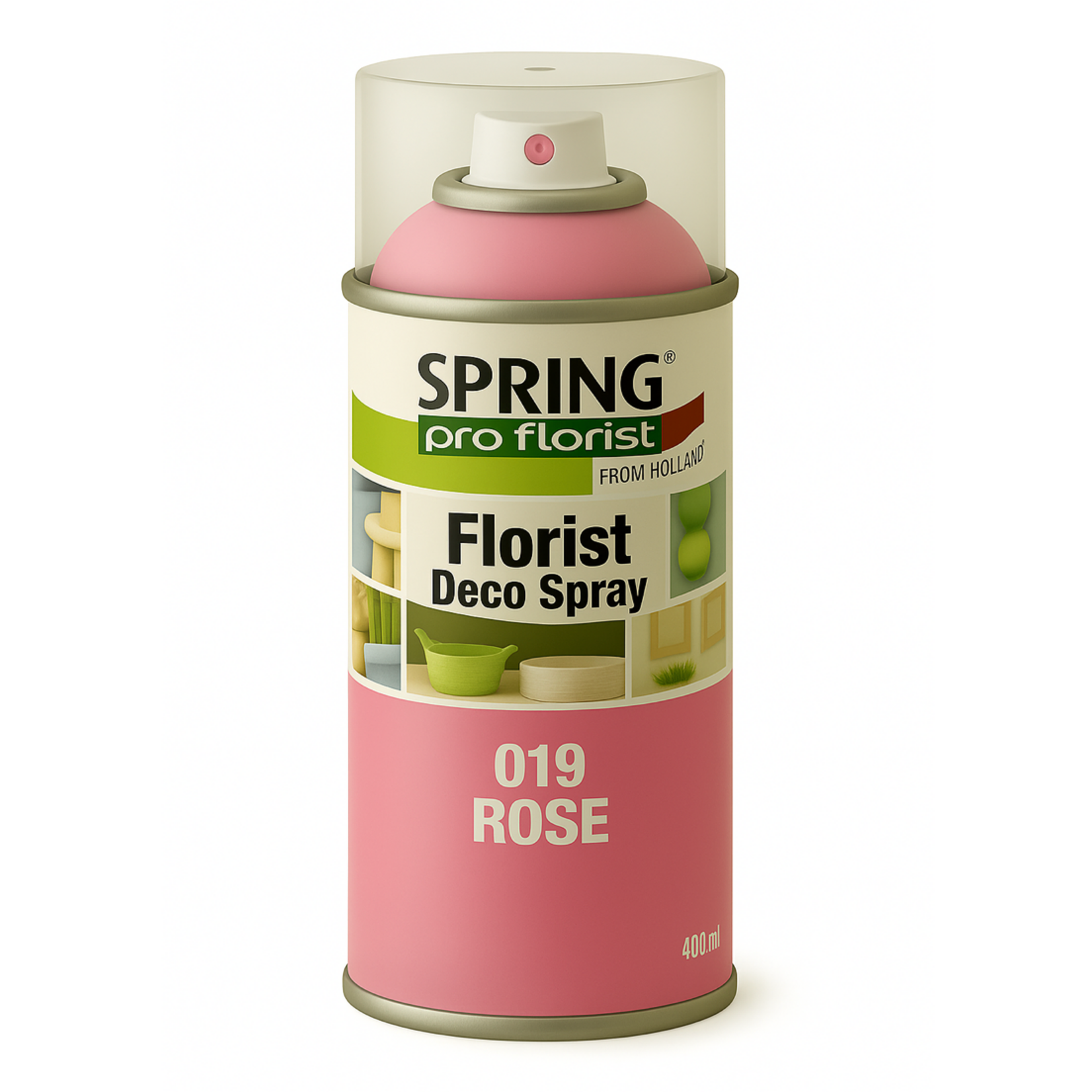 019 ROSE SPRING DECO FLORAL SPRAY PAINT 400ml