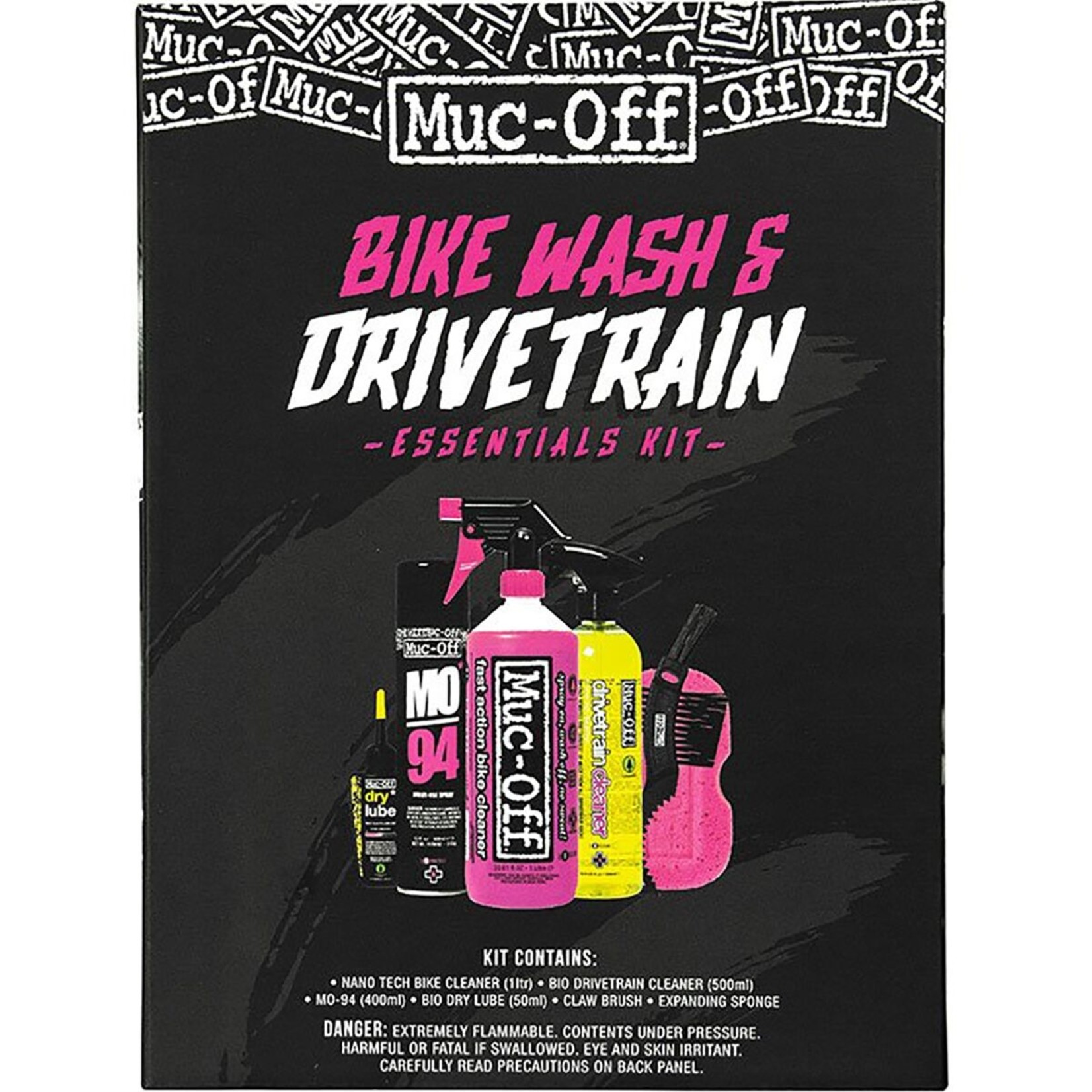 Muc-Off Muc-Off Bike Care Kit: Wash and Drivetrain Essentials