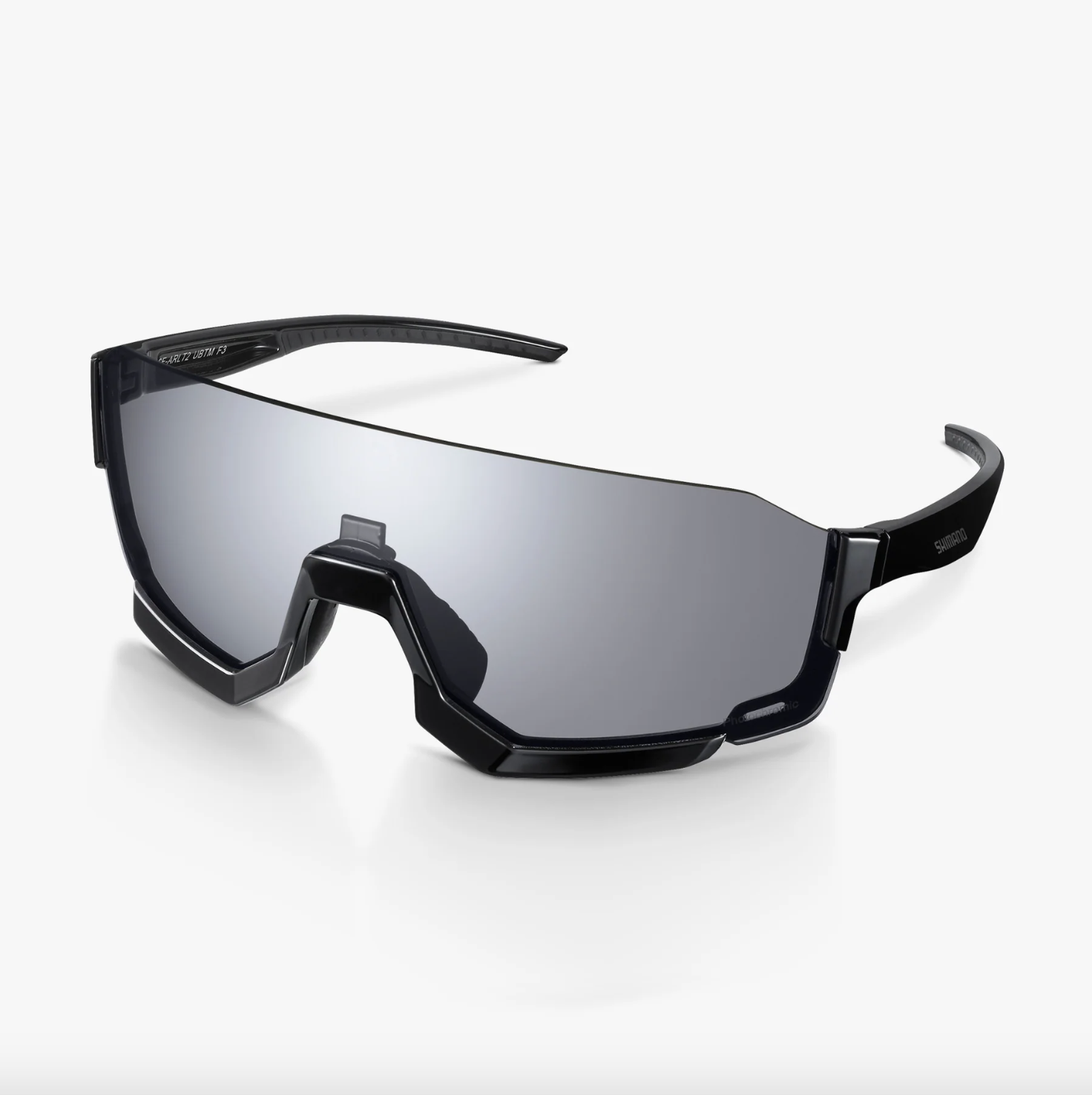 Shimano Aerolite Magnetic Cycling Sunglasses Black Photochromic