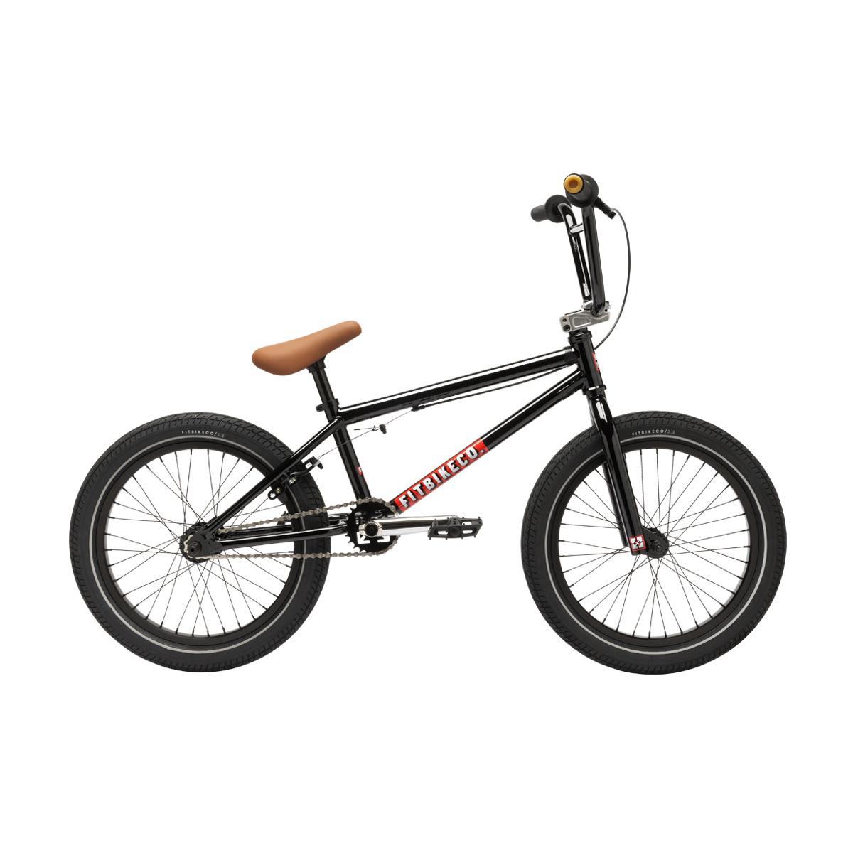 自転車 bmx fit bike co. Fit Bike Co. 2026 MISFIT 18 Gloss Black BMX Bike - Freewheelin