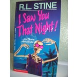 R.L. Stine I Saw You That Night!