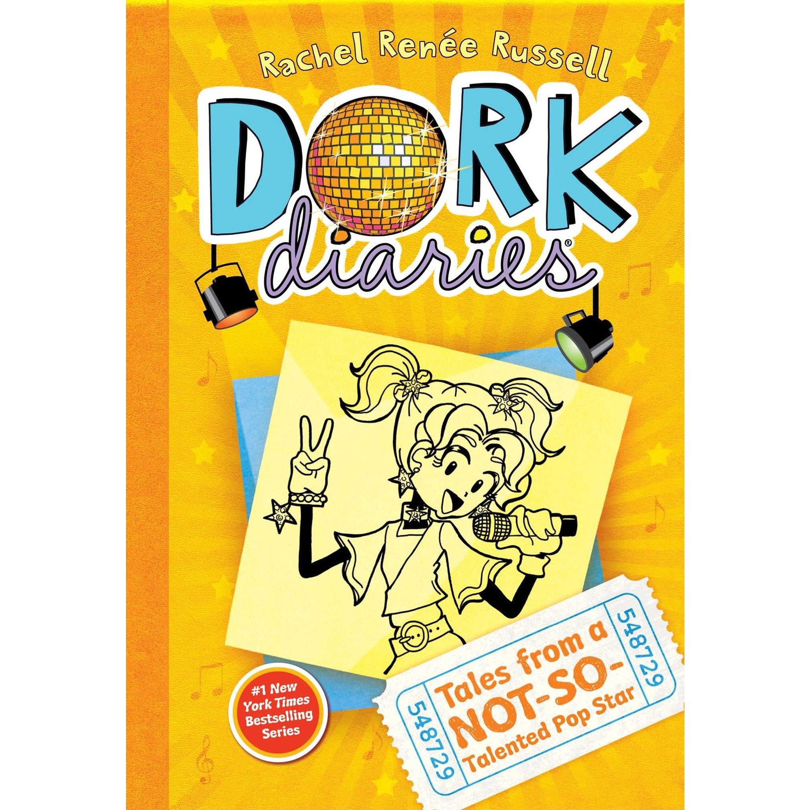 Rachel Renee Russell Dork Diaries - Tales From a Not so Talented Pop Star (Book #3)