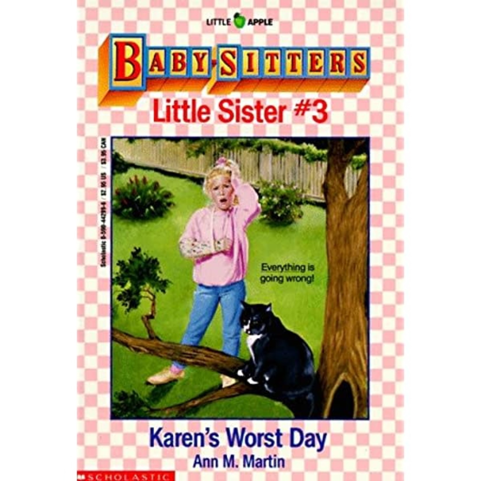 Ann M. Martin Babysitters Little Sister #3  Karen's Worst Day